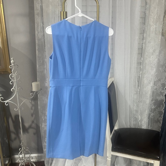 Kasper Sleeveless Blue Dress - Picture 4 of 4